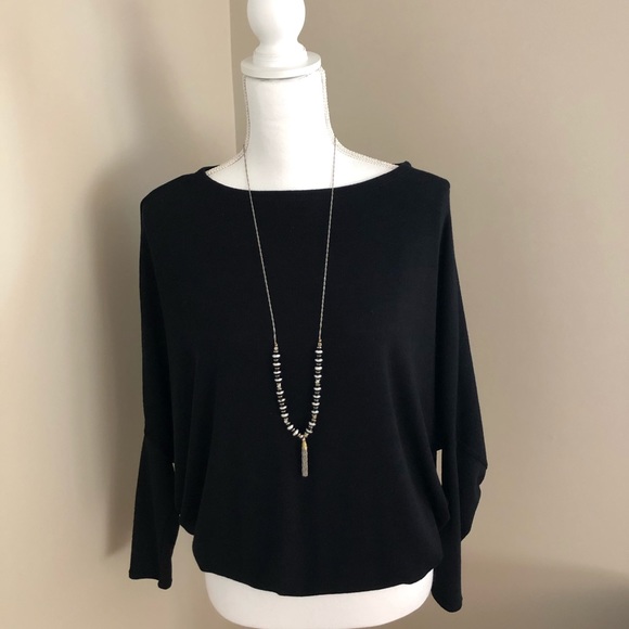 Long layering tassel bead necklace - Picture 2 of 3